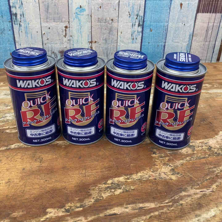 ワコーズ WAKO'S QR クイック・リフレッシュ 300ml E140 4本セット ※一部缶に凹みあり※【柏店】