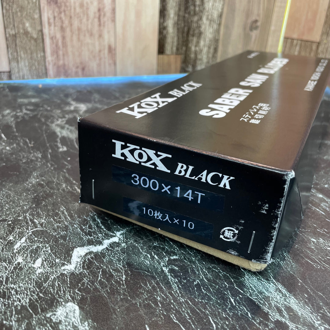 KOX BLACK セーバーソーブレード 300×14 100枚入【八潮店】