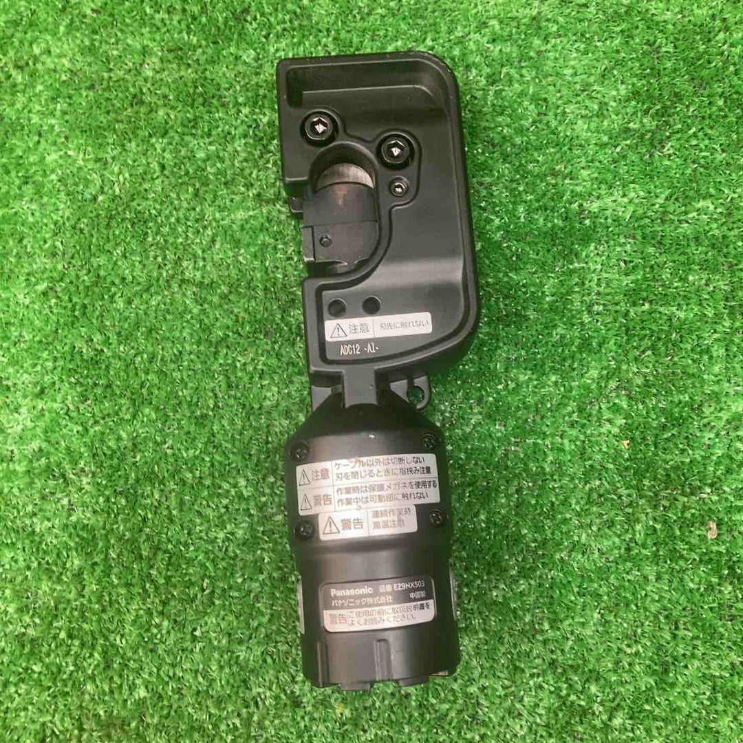パナソニック 圧着アタッチメント EXENA EZ1PD1対応 (本体別売) 取付角度8方向 圧着完了ライン オスダイス(14-38/60)付 アルミケース付 落下防止 圧着工具 結線作業 EZ9HX502【川越店】