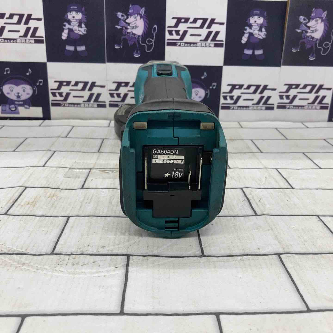 ☆マキタ(makita) 125mmコードレスディスクグラインダ GA504DZN (GA504DN)【所沢店】