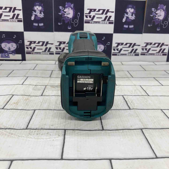 ☆マキタ(makita) 125mmコードレスディスクグラインダ GA504DZN (GA504DN)【所沢店】