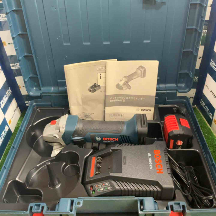 ◇BOSCH(ボッシュ) 18Vバッテリーディスクグラインダー GWS18V-LI【草加店】