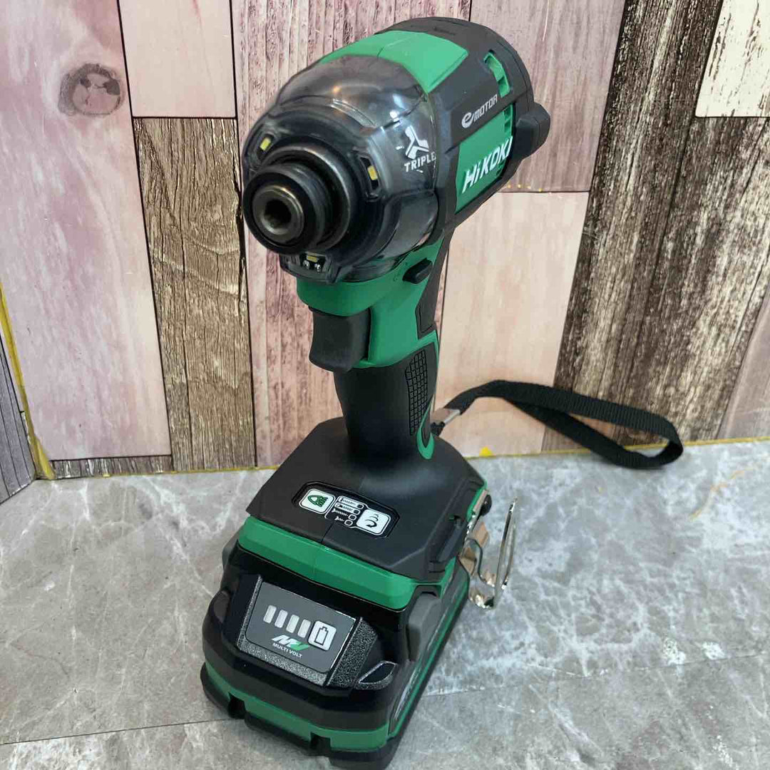 【未使用品】◇ハイコーキ(HIKOKI ※旧:日立工機) コードレスインパクトドライバー WH18DC(2XPZ)【八潮店】