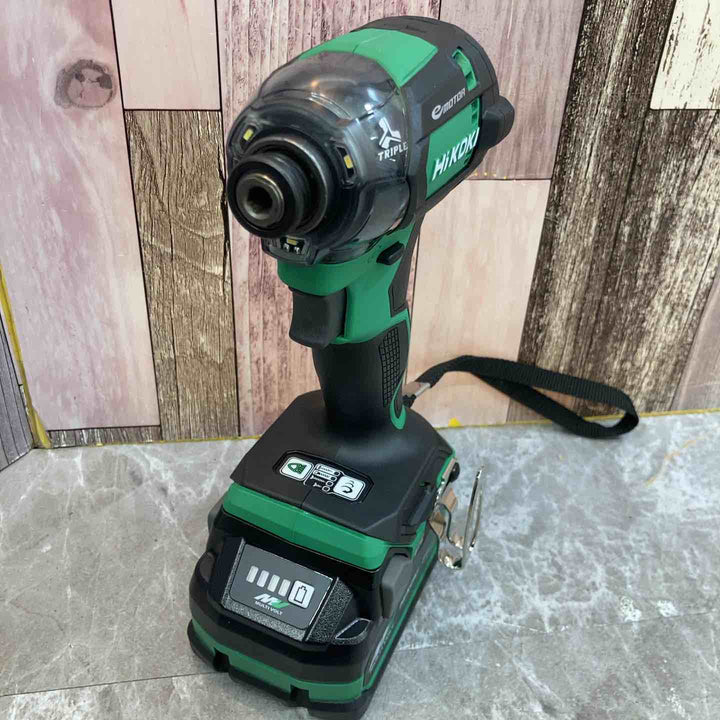 【未使用品】◇ハイコーキ(HIKOKI ※旧:日立工機) コードレスインパクトドライバー WH18DC(2XPZ)【八潮店】