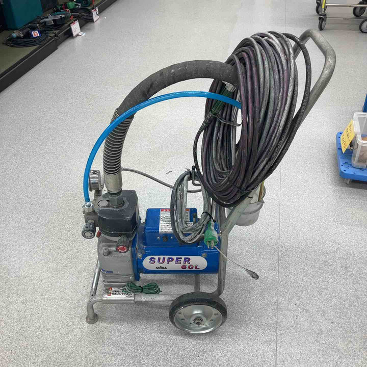 【店頭受取り限定】精和 エアレス塗装機スーパー60L ABPFL14PK005【八潮店】