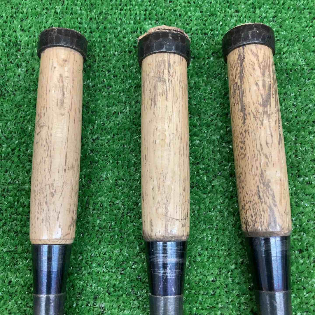 【中古現状品】 鑿 のみ 舞鶴 銘 3本組 【鴻巣店】