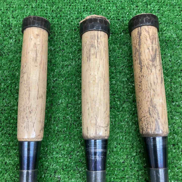 【中古現状品】 鑿 のみ 舞鶴 銘 3本組 【鴻巣店】