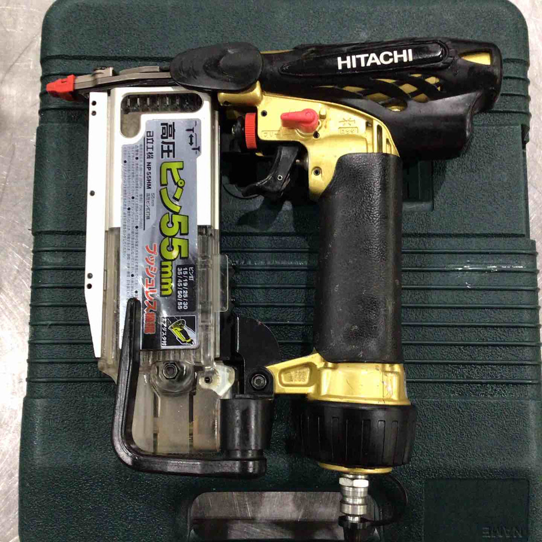 ★ハイコーキ(HIKOKI ※旧:日立工機) 高圧ピンネイラ NP55HM【川口店】