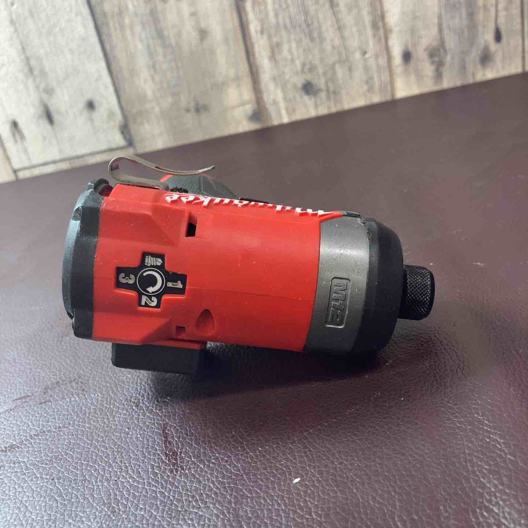 【中古品】 ミルウォーキーツール(Milwaukee) 12V M12 FUEL インパクトドライバー ケース付き M12 FID2-0X JP 【東大和店】