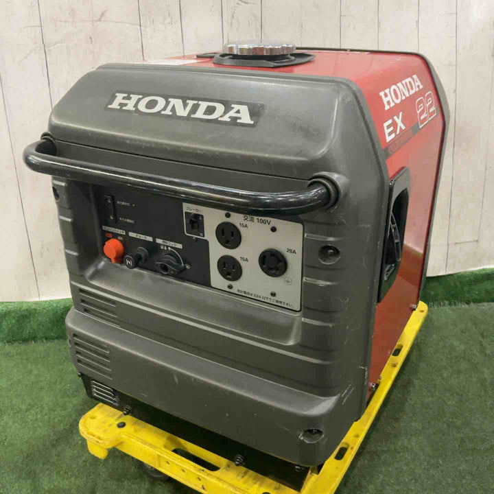 【店頭受取り限定】★ホンダ(HONDA) サイクロコンバーター発電機 EX22_車輪なし 動作確認済【川口店】