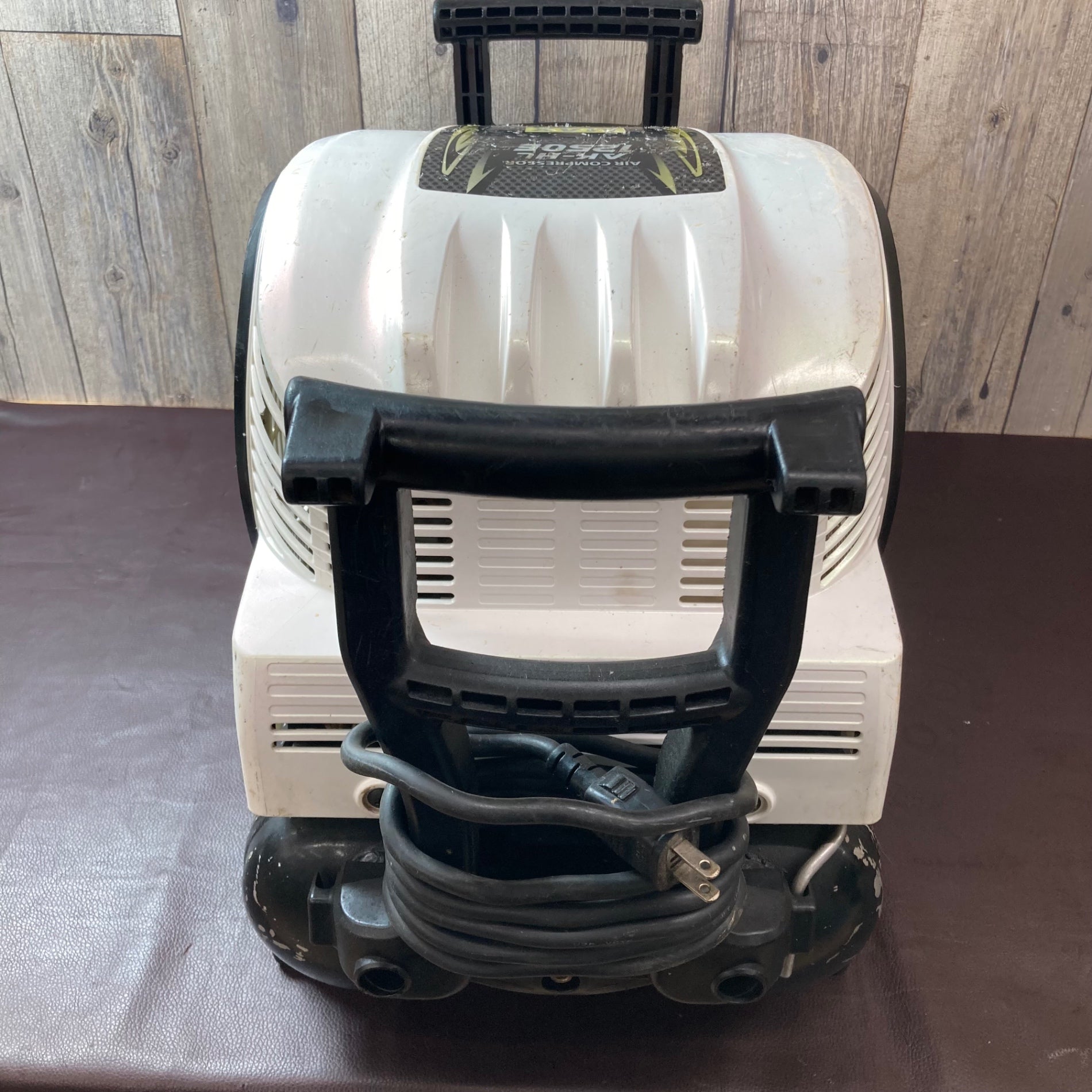 中古品】◇MAX 限定カラーエアコンプレッサー AK-HL1250E マーブル