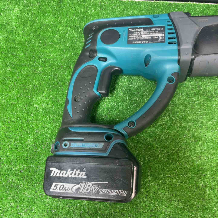 ☆マキタ(makita) コードレスハンマドリル HR202DZK 18V5.0Ahバッテリー付【岩槻店】