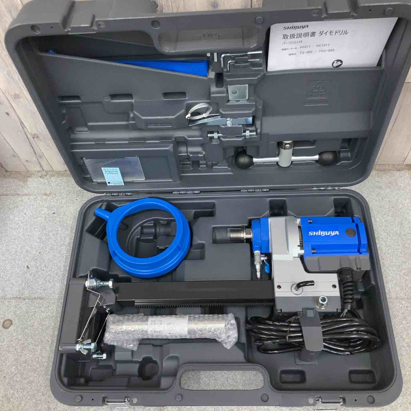 未使用品】シブヤ コアドリル TS-095 200mm延長バー付き【八潮店