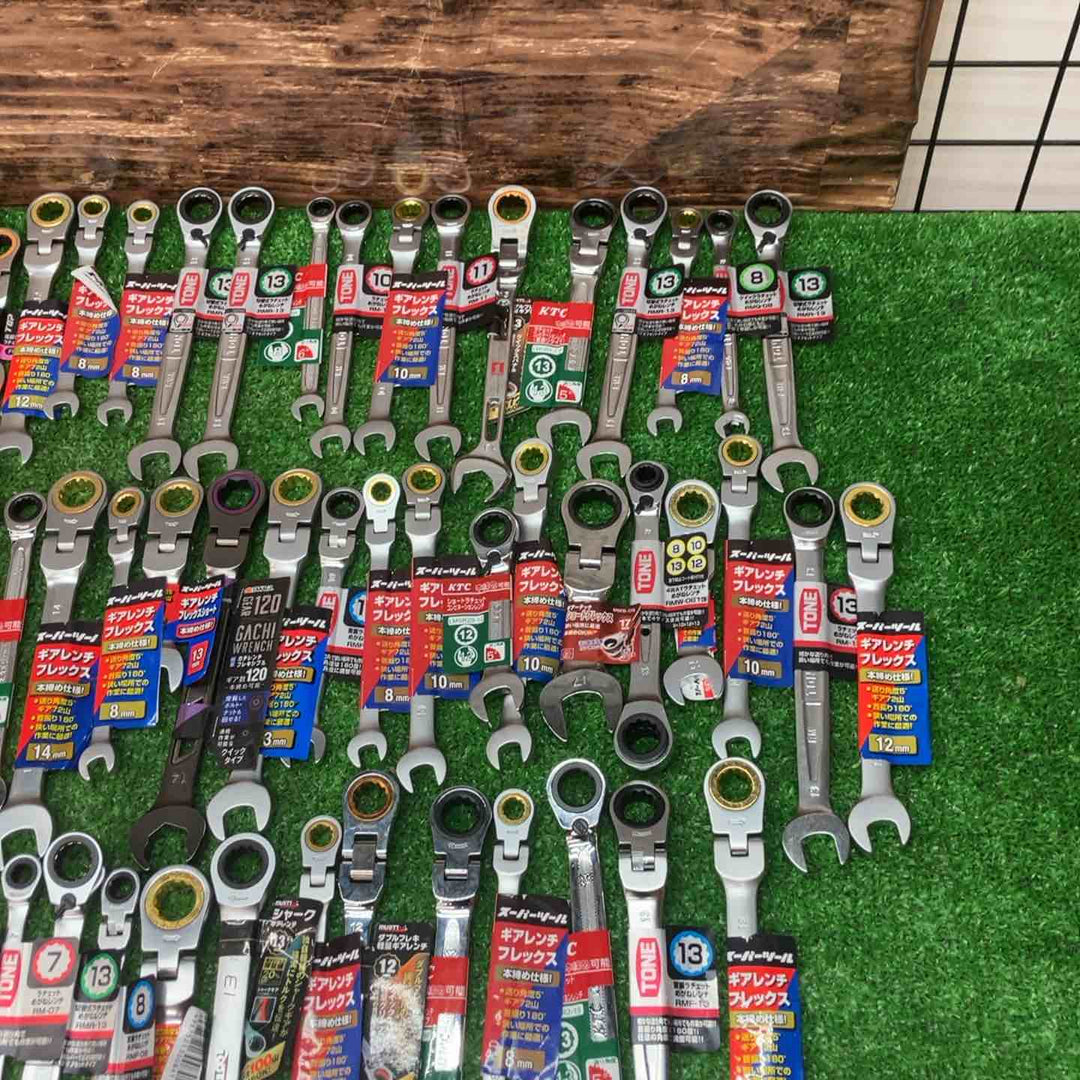 未使用品 ギアレンチ まとめ売り KTC スーパーツール等 サイズ複数 100個セット！【川越店】