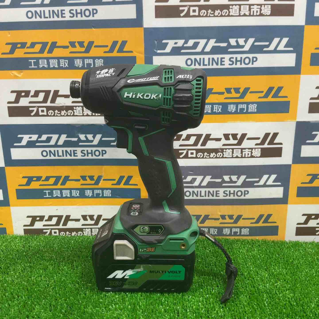 ★ハイコーキ(HIKOKI ※旧:日立工機) コードレスソフトインパクトドライバー WHP18DBL(2LXPK)【草加店】