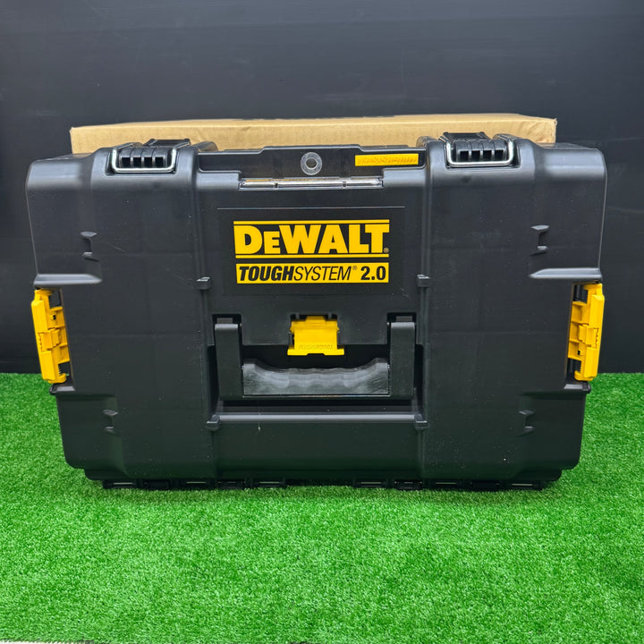 【未使用品】デウォルト(DEWALT) タフシステム2.0 システム収納BOX Sサイズ DS165 積み重ね収納 DWST83293-1【電材館越谷店】