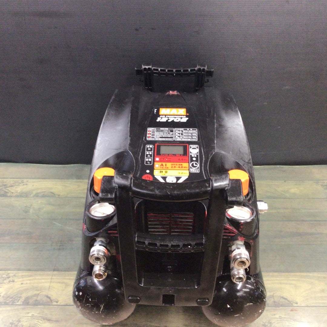 ★マックス(MAX) エアコンプレッサー AK-HH1270E_ブラック 【東大和店】