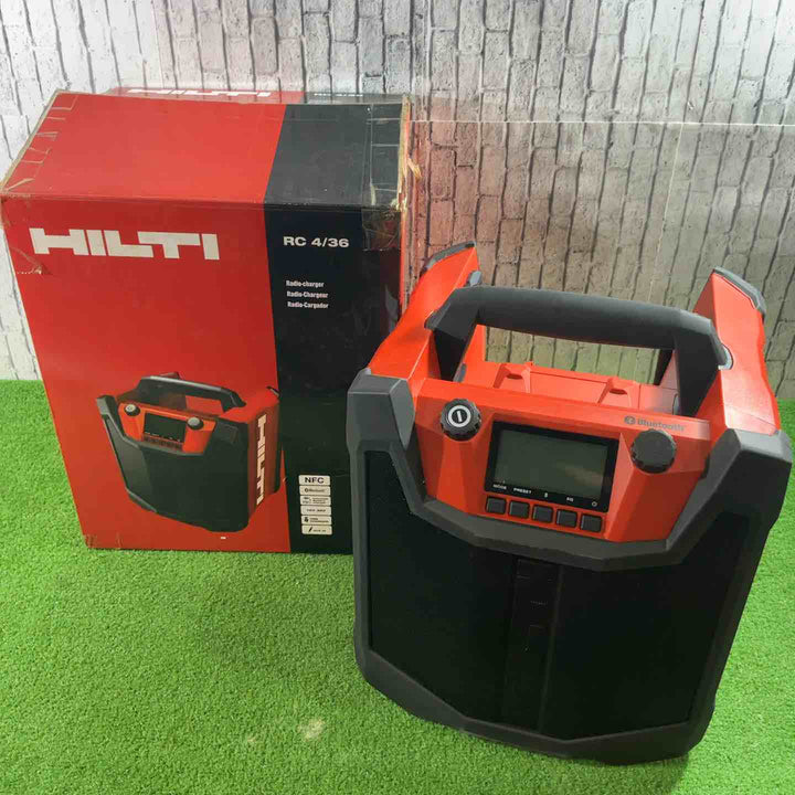 HILTI 充電式ラジオ RC4/36【川口店】