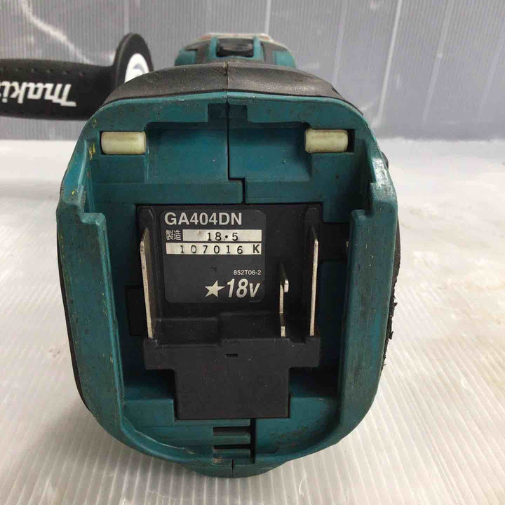 ☆マキタ(makita) 100mmコードレスディスクグラインダ GA404DZN (GA404DN)【草加店】