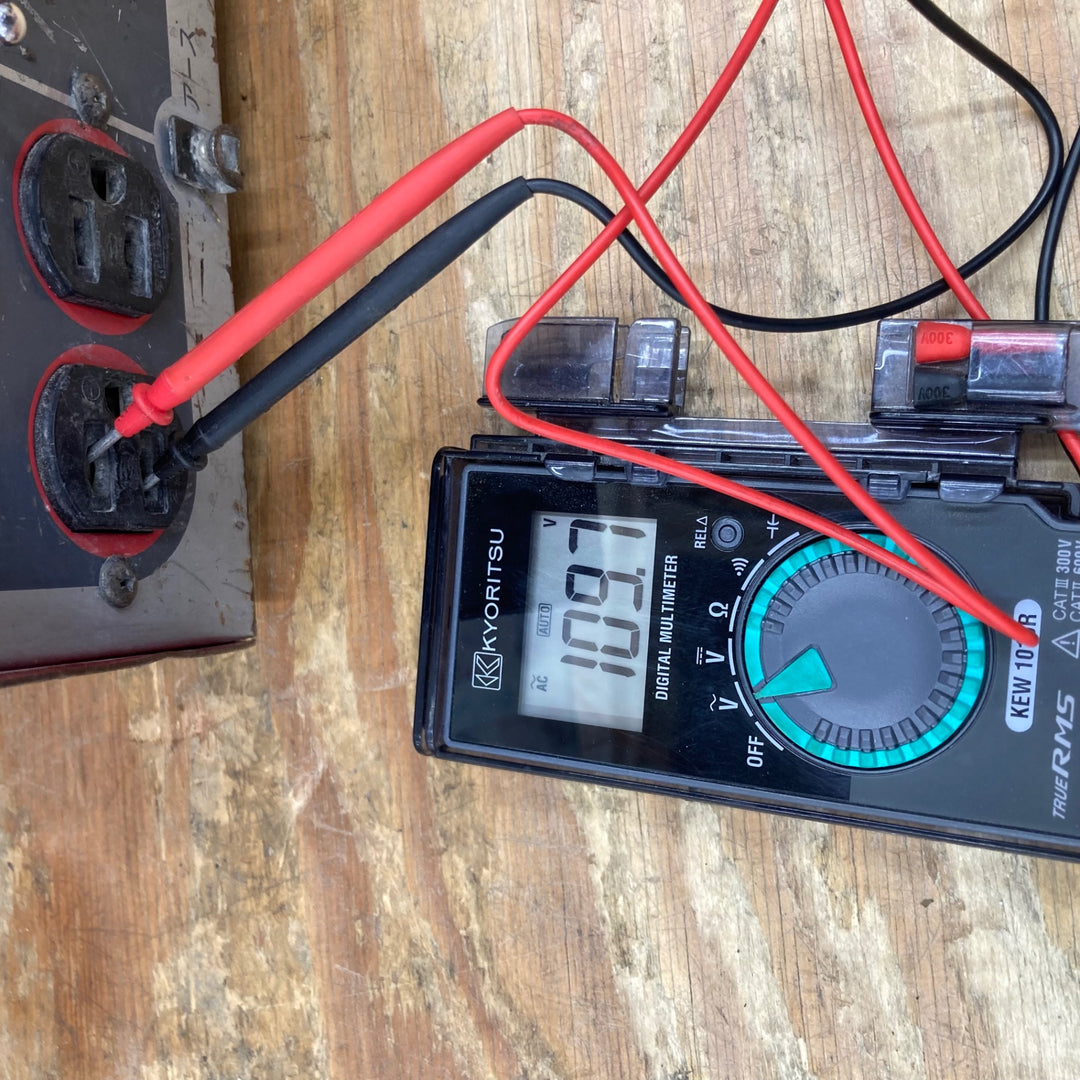 【現状品】コンセック(旧:発研) 昇圧トランス HDT-3B 100Vコンセント 出力110～130V【柏店】