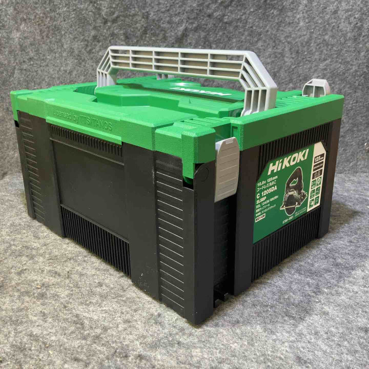 HiKOKI(ハイコーキ) 10.8V 125mm充電式丸のこ C1205DA(2LSBP) ストロングブラック 【桶川店】