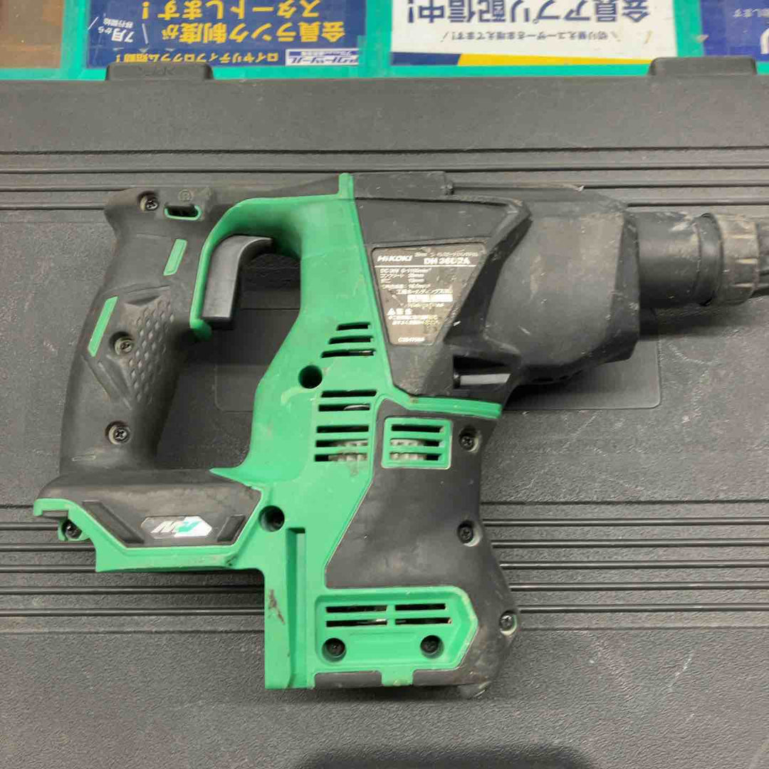★ハイコーキ(HIKOKI ※旧:日立工機) コードレスハンマドリル DH36DPA(2XP)【戸田店】
