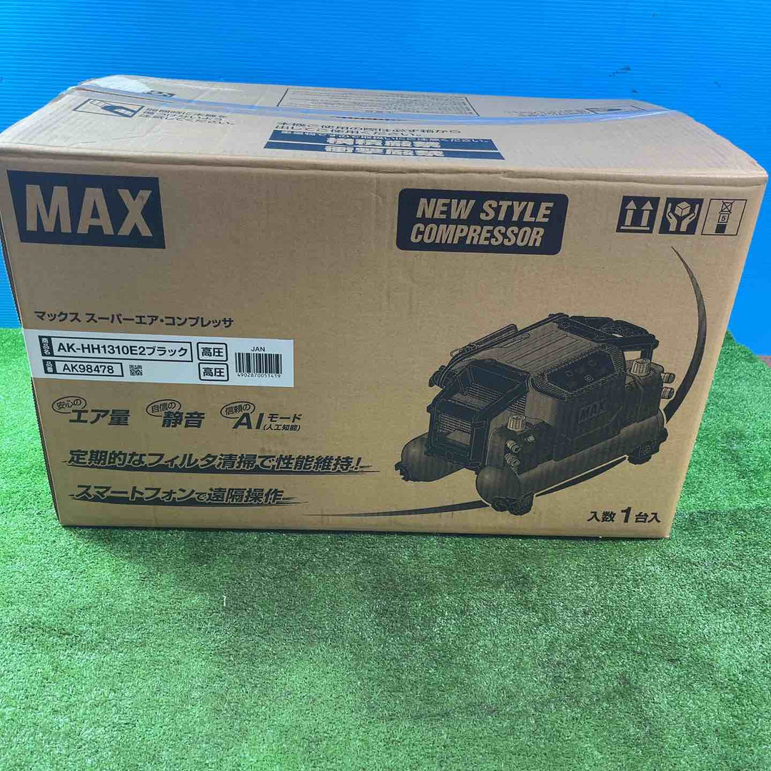 ★マックス(MAX) 高圧専用エアコンプレッサー AK-HH1310E2_ブラック【岩槻店】
