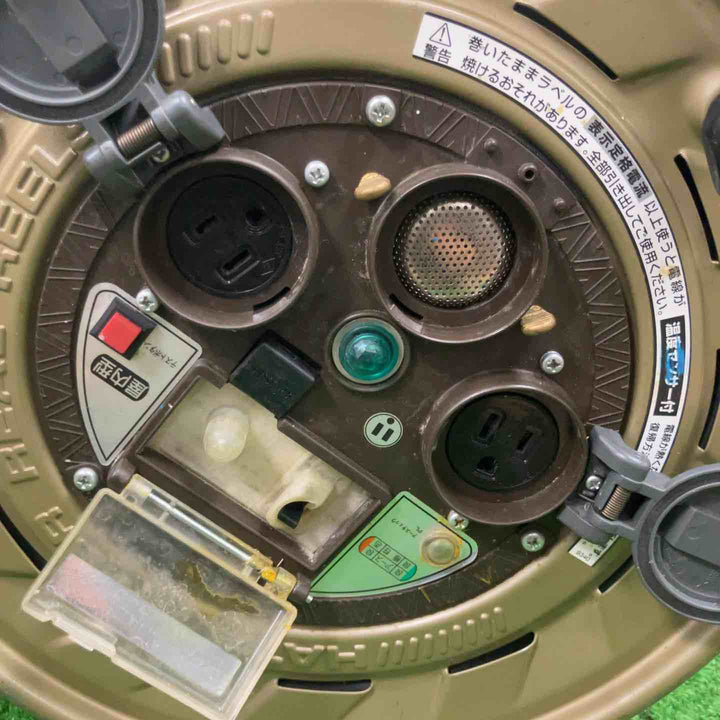 ◇ハタヤ(HATAYA) 金属感知機能付メタルセンサーリール100V型標準型コードリール MSB-301KX 30m【草加店】