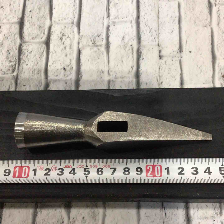 正行作 舟手型玄翁 ヤスリ仕上 100匁 【川口店】