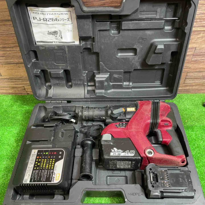 マックス(MAX) コードレスハンマドリル PJ-R266-B2C/40A【桶川店】
