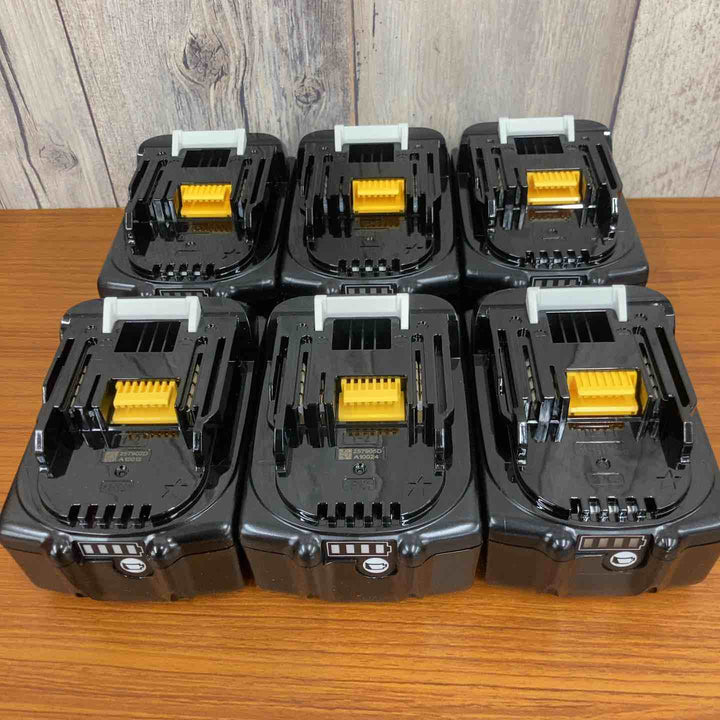 ▼マキタ(makita) リチウムイオンバッテリー 18V/6.0Ah BL1860B 6個セット【八潮店】