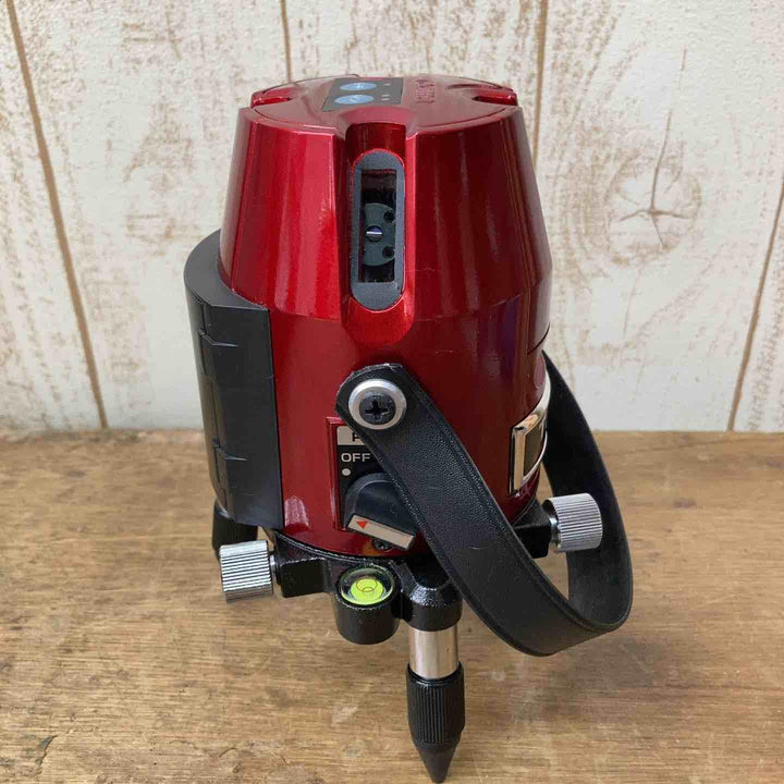 【中古品】◇タジマ(Tajima) レーザー墨出し器 矩十字・横  ZERO-KJY 赤色レーザー 受光器付き【柏店】