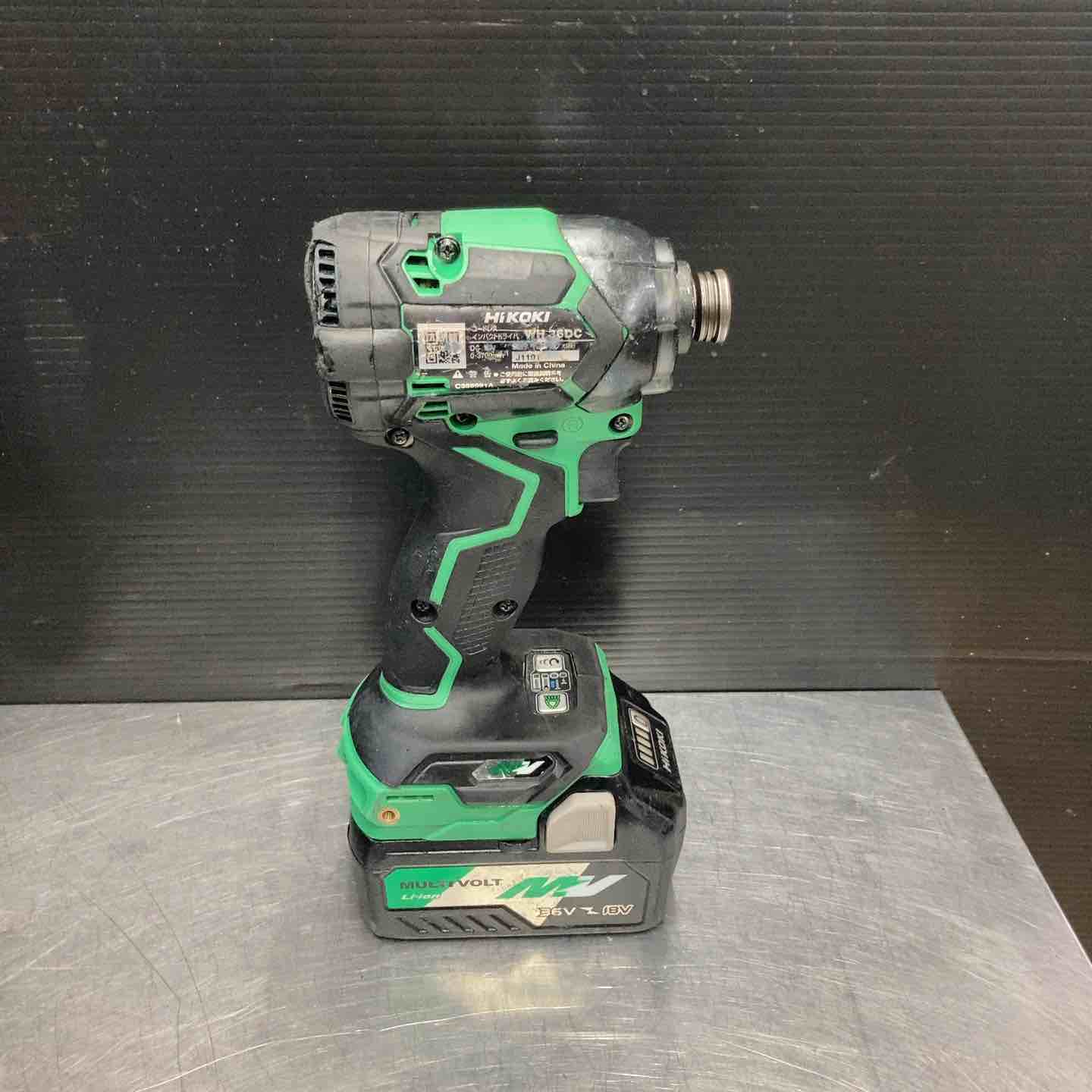 中古品】ハイコーキ(HIKOKI ※旧:日立工機) コードレスインパクト