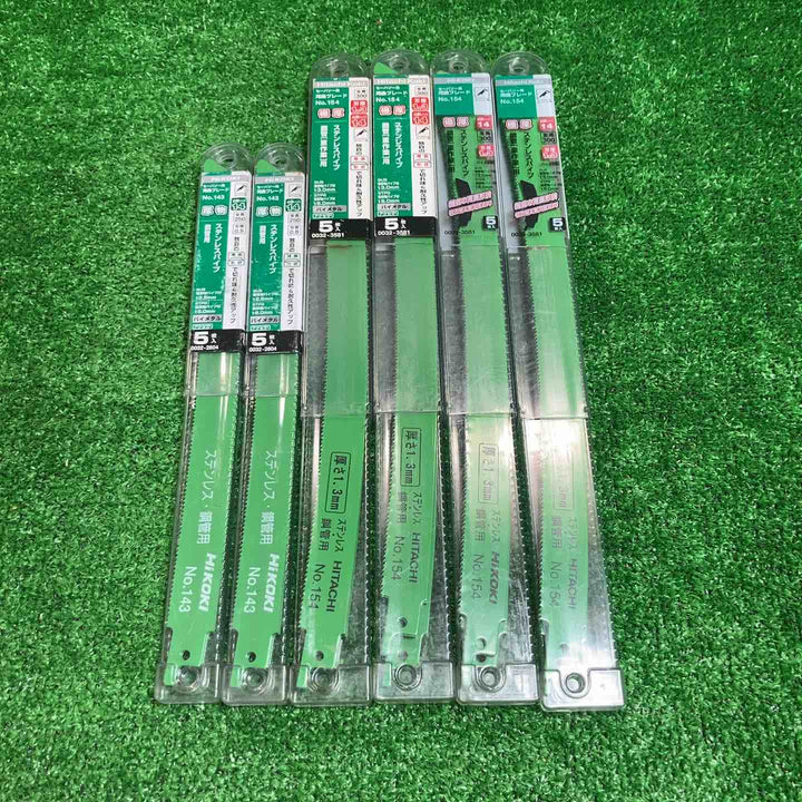 HiKOKI(旧日立工機) 湾曲セーバソーブレードNo.154、143　計6箱セット【川崎店】