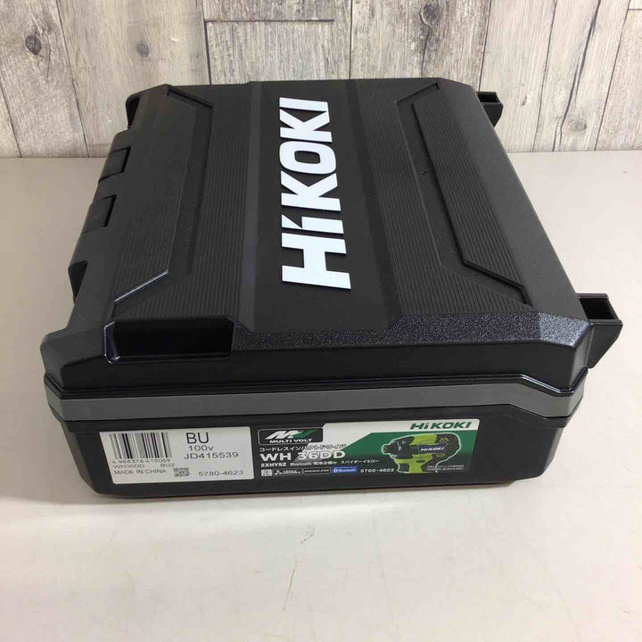 ★ハイコーキ(HIKOKI ※旧:日立工機) コードレスインパクトドライバ スパイダーイエロー WH36DD(2XHYSZ)【戸田店】