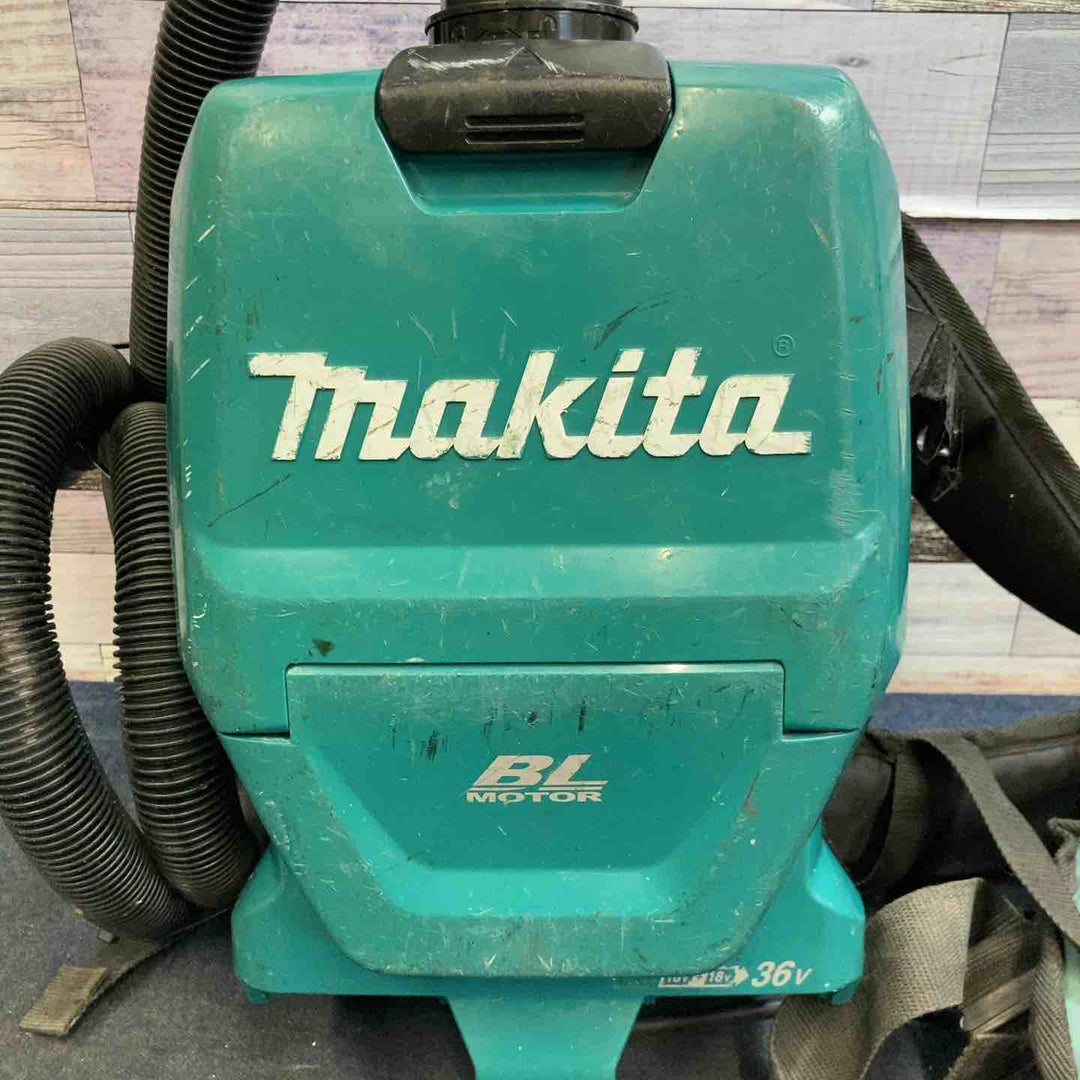 【中古品】☆マキタ(makita) コードレス背負い集じん機 VC260DZ ノズル無し肩紐破れあり【八潮店】