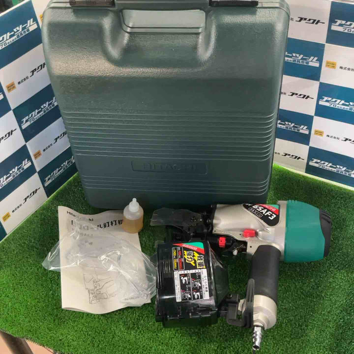 ★ハイコーキ(HIKOKI ※旧:日立工機) 常圧エア釘打ち機 NV65AF3【草加店】