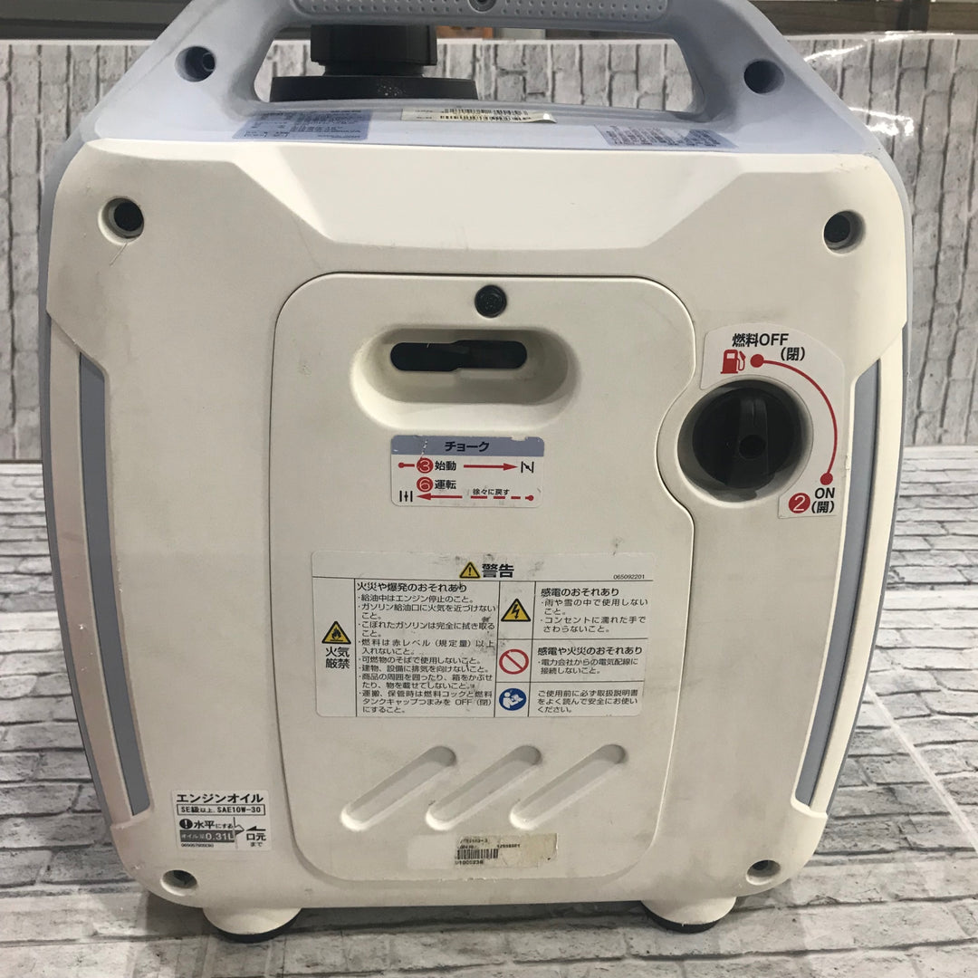 〇工進(KOSHIN) インバーター 発電機  GV-9SE 定格出力 0.9kVA【川口店】