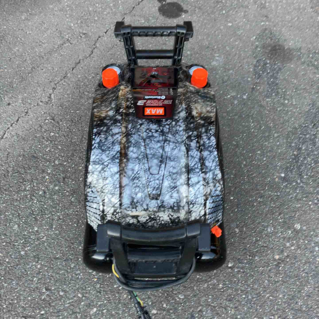 【※ワケあり中古美品※】 マックス/MAX 高圧エアコンプレッサー・AK-HH1270E3_ガイアシルバー 【桶川店】