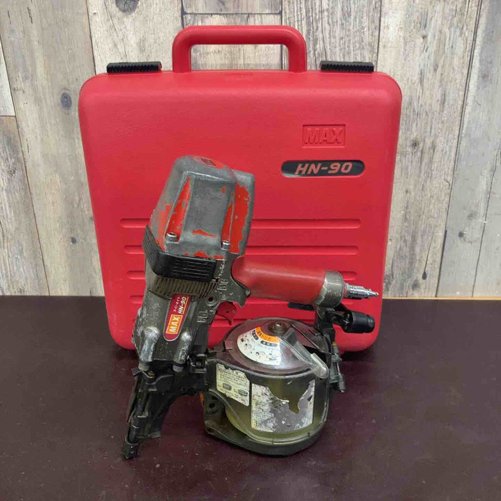 【中古品】 マックス(MAX) 高圧エア釘打ち機 HN-90 【東大和店】