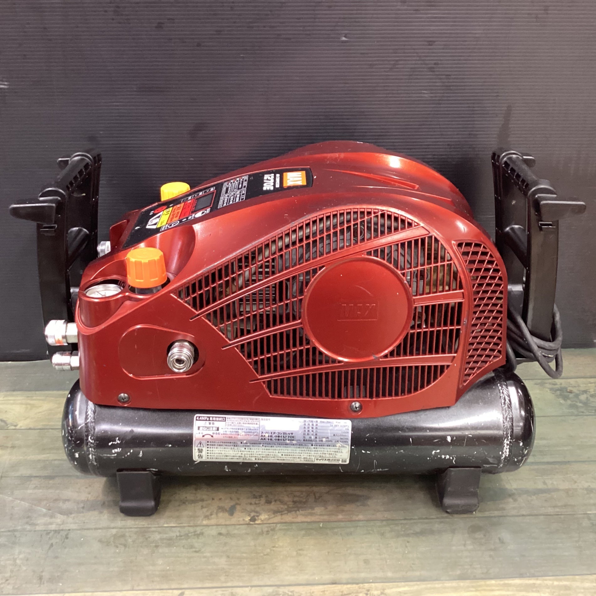 マックス(MAX) エアコンプレッサー AK-HL1270E マイスターレッド