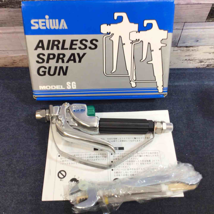 【未使用品】SEIWA セイワ ローラーガン エアレスガン SGR-1(ローラーガン)(1/4)【八潮店】
