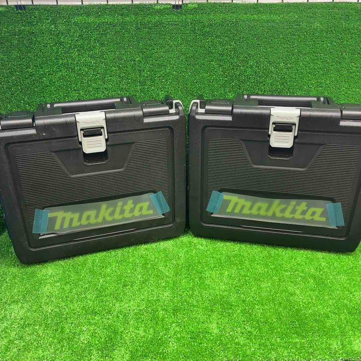【2台(本体＋ケース)セット】マキタ(makita) コードレスインパクトドライバー TD173DGXPG グレージュ、TD173DGXPB ブルー【藤沢店】