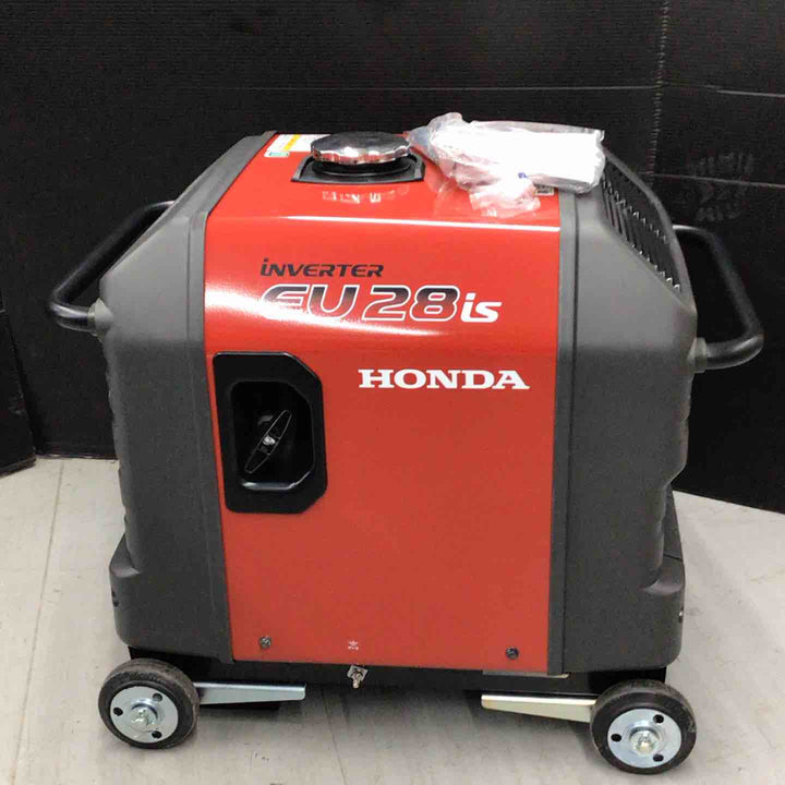【店頭受取り限定】★ホンダ(HONDA) インバーター発電機 EU28iS_車輪あり 外箱・保証書欠品 使用した形跡なし【戸田店】