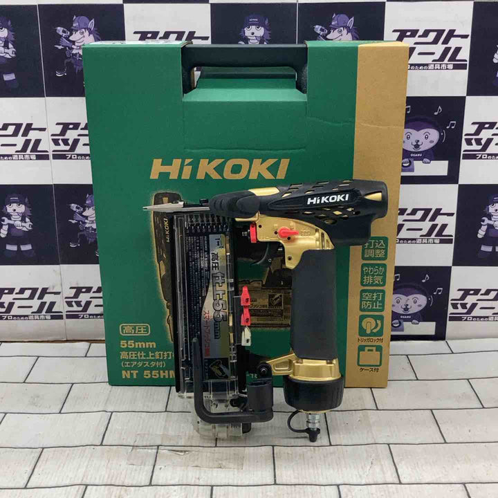 ★ハイコーキ(HIKOKI ※旧:日立工機) 高圧フィニッシュネイラ NT55HM2【所沢店】