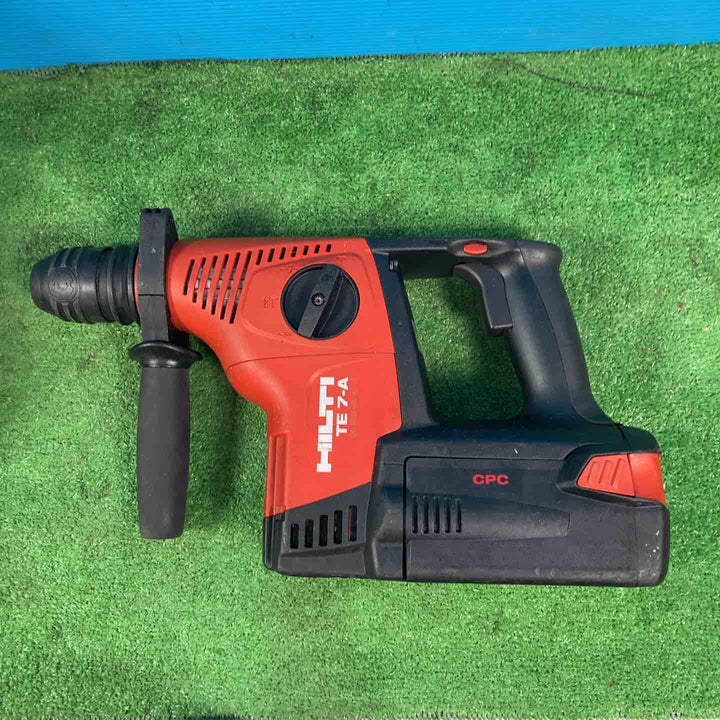 ◇ヒルティ(HILTI) コードレスハンマドリル TE7-A 集じんシステム付 ※充電器コード補修あり【岩槻店】