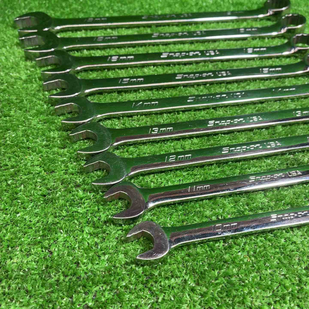 Snap-On コンビネーションレンチ 5117714 10～16ｍｍ、18,19mm 9本セット【藤沢店】