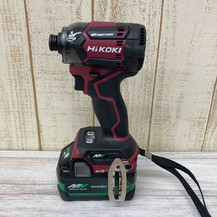 ★ハイコーキ(HIKOKI ※旧:日立工機) コードレスインパクトドライバー WH36DC(2XPSZ)(R)【柏店】