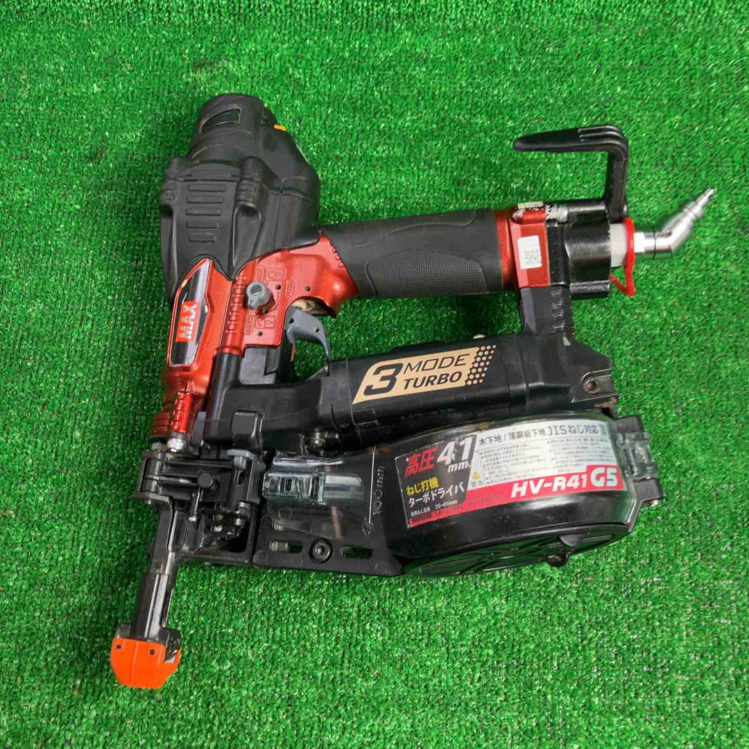 ★マックス(MAX) 高圧エアネジ打ち機 HV-R41G5-R【川崎店】