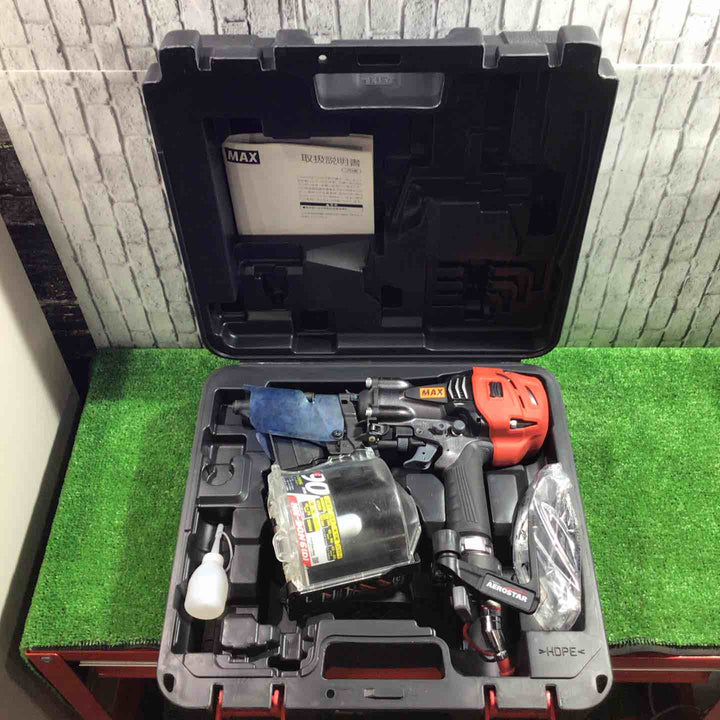 ★マックス(MAX) 高圧エア釘打ち機 HN-90N6(D)-G【川口店】